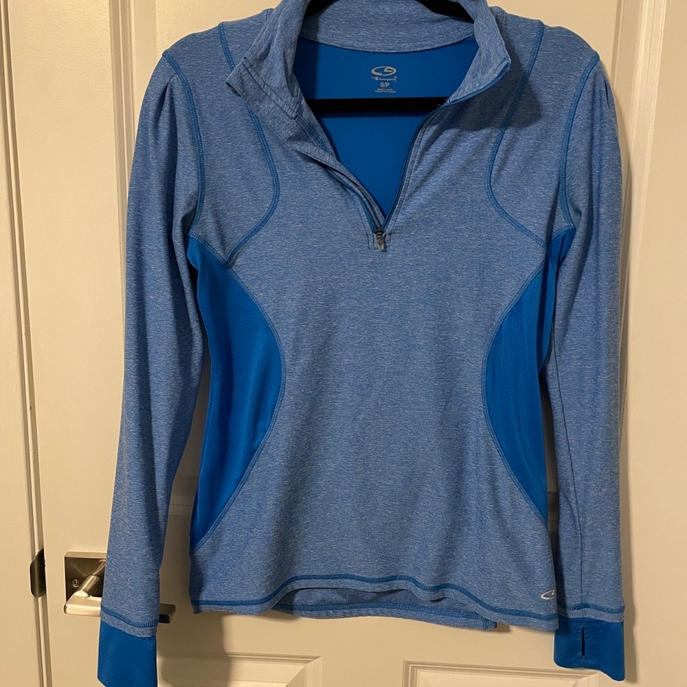 Blue Champion quarter zip